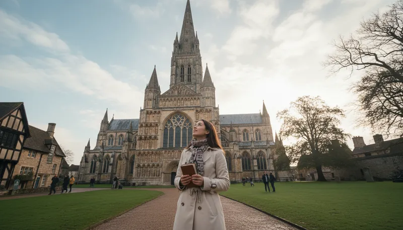Illustration of salisbury: a city in England known for its history
