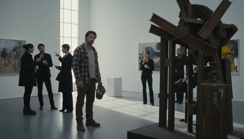 Illustration of philistine: Person indifferent to culture and arts.