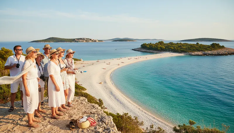 Illustration of croatia: A country located in Southeast Europe.