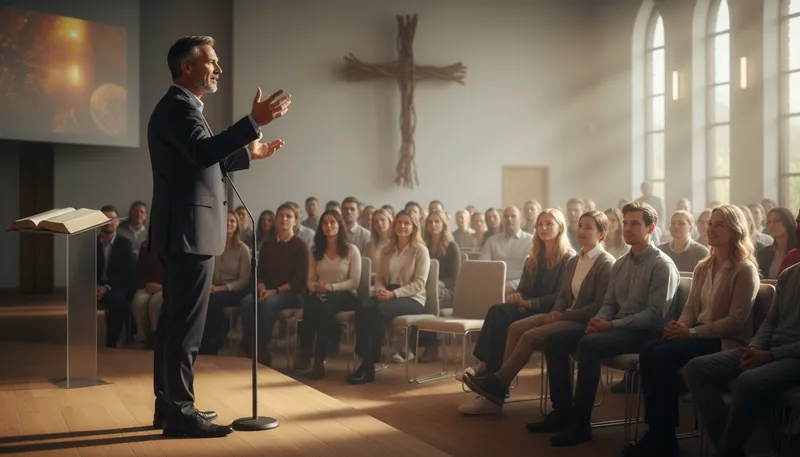 Illustration of pastor: a spiritual leader