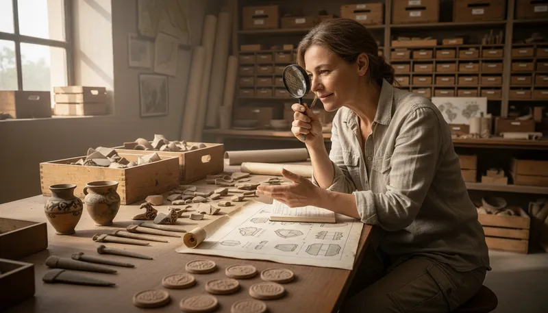 Illustration of typology: The study of types or categories.