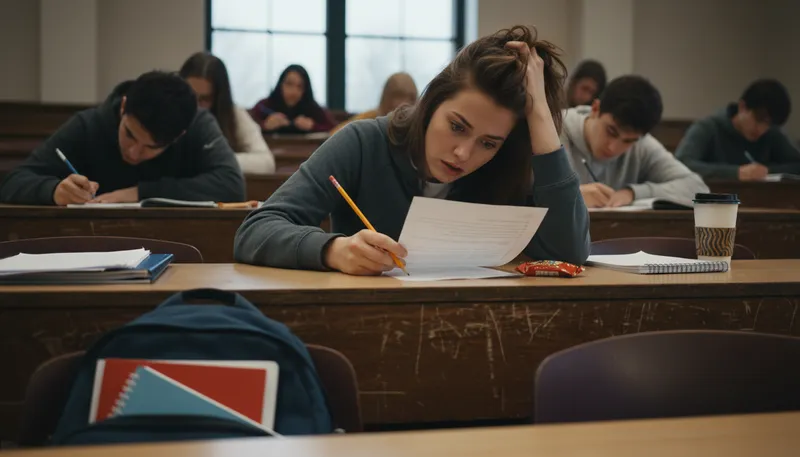 Illustration of unprepared: Not ready for something.
