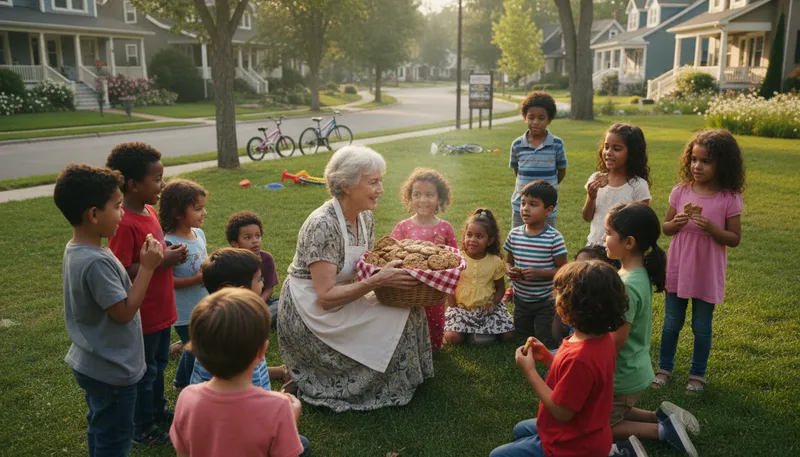 Illustration of yaya: A term used for an older woman or grandmother.