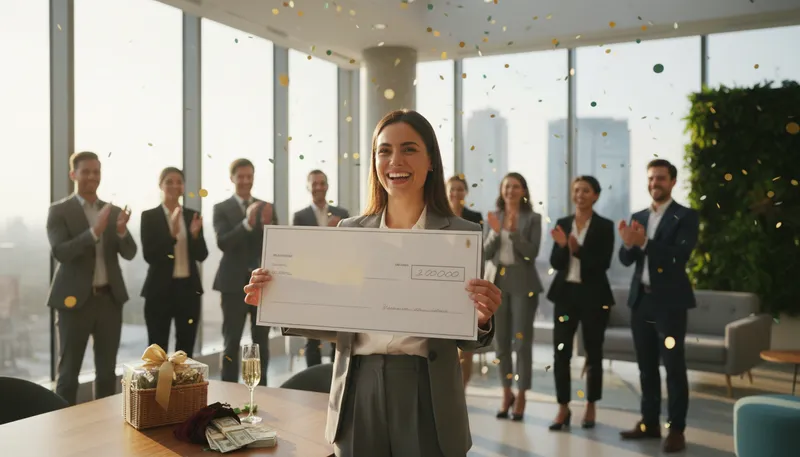 Illustration of big bucks: a large amount of money