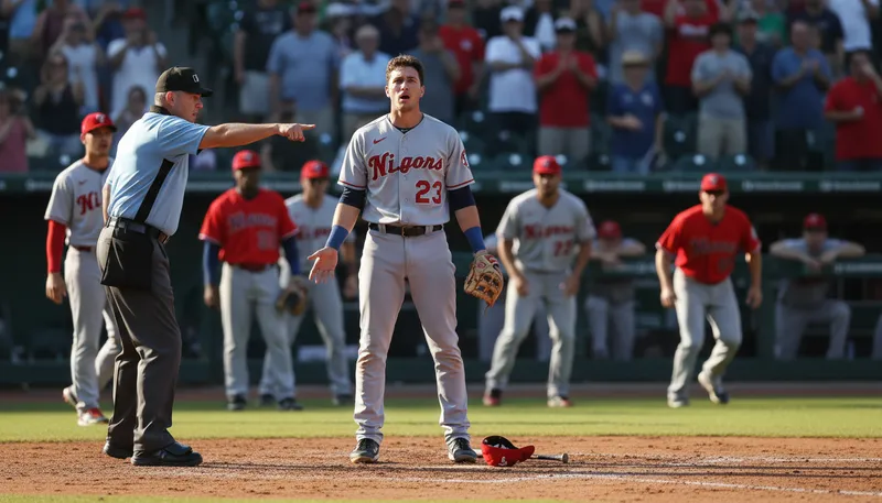 Illustration of ejection: Forceful removal from a position or place.