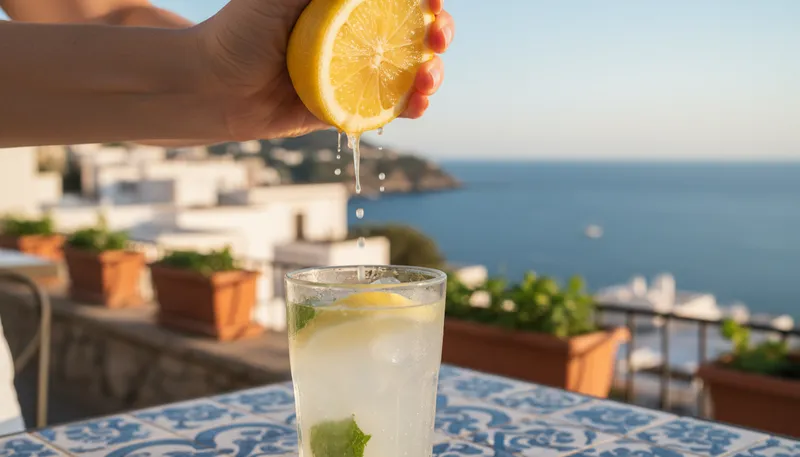 Illustration of sorrento: a variety of lemon known for its flavor