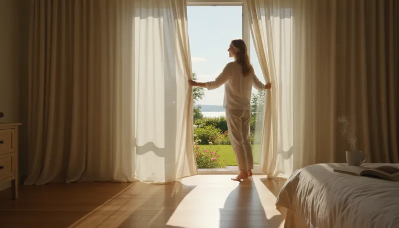 Illustration of daylight: the natural light from the sun during the day.