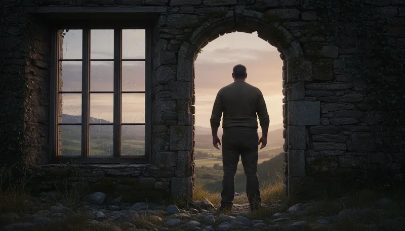 Illustration of make a better door than a window: blocking someone's view or path unintentionally