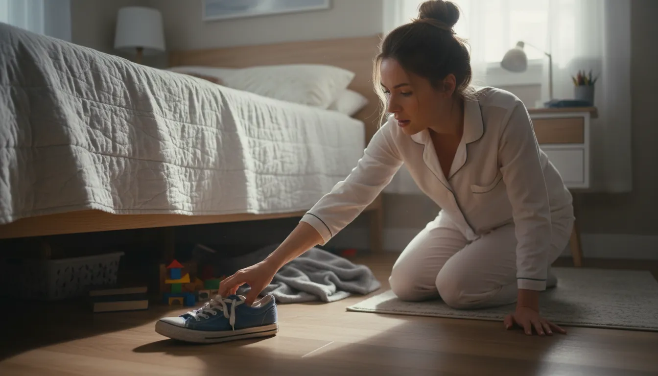 sneaker 的插图：A type of comfortable athletic shoe.