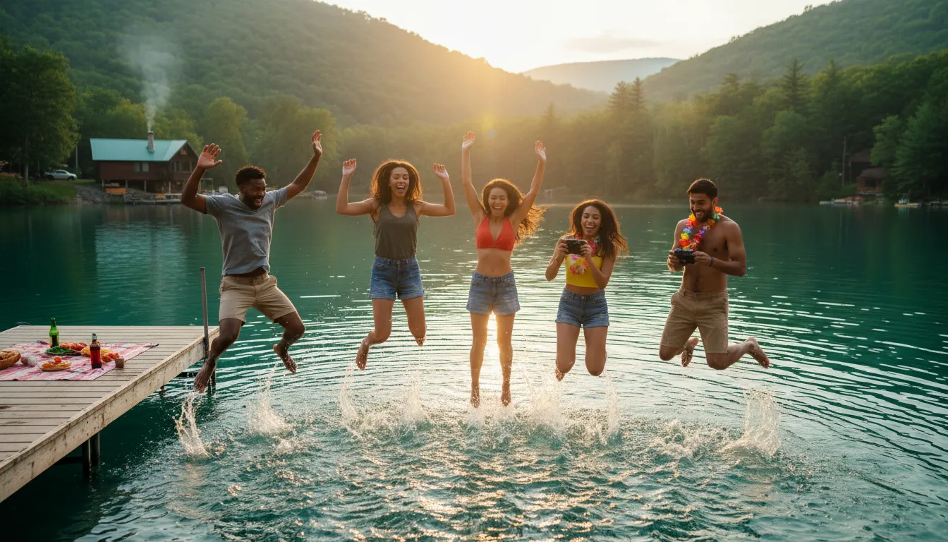 time of one's life का चित्र: a very enjoyable or exciting experience
