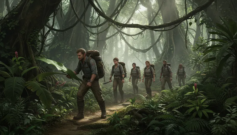 Illustration of expeditionary: Relating to a journey for a specific purpose.