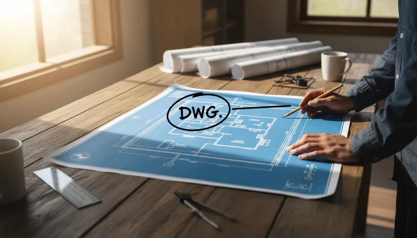 Illustration von dw: a written abbreviation for the word dwelling