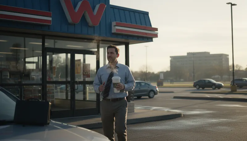 Illustration of wawa: A convenience store chain in the U.S.
