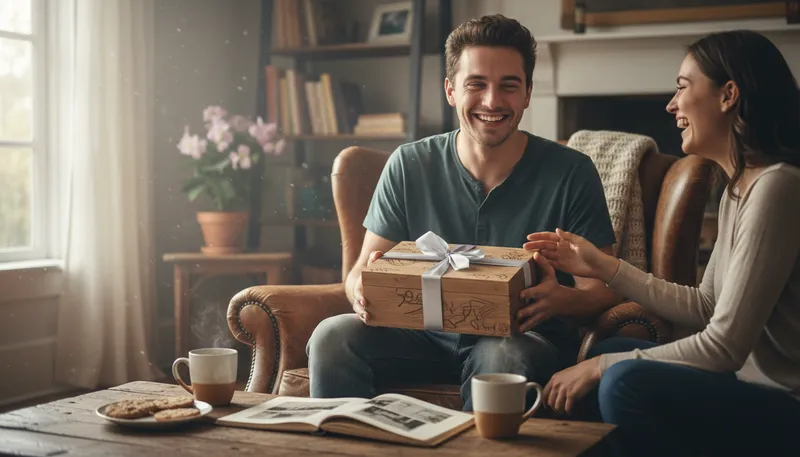 Illustration of gift: Something given without expecting anything in return.