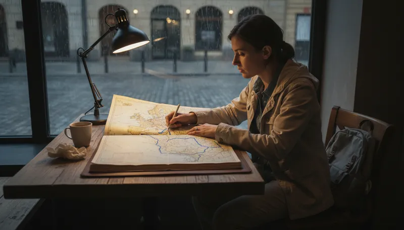 Illustration of atlas: A book of maps or charts.
