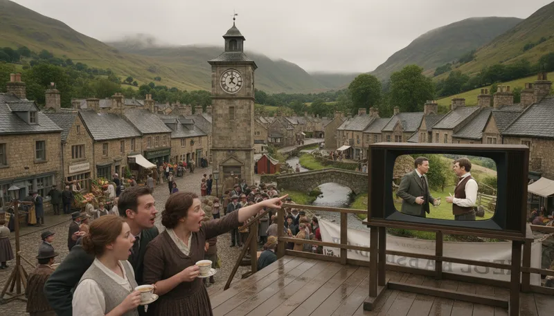 Illustration of emmerdale: A popular British television soap opera.