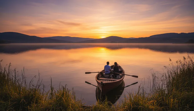 Illustration of sublime: Something that inspires great awe or beauty.
