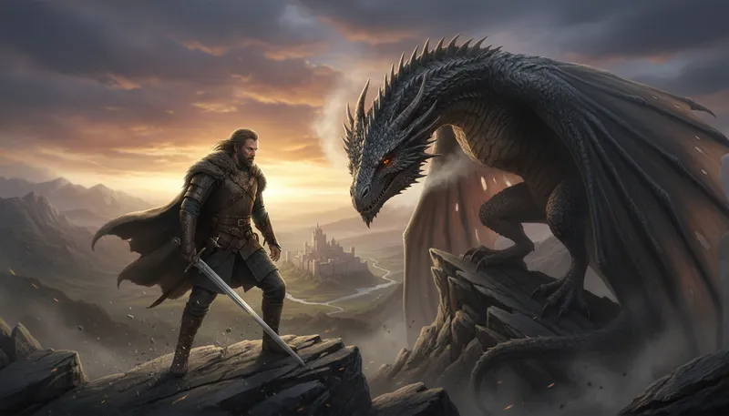 Illustration of aegon: a name often used in fantasy stories.