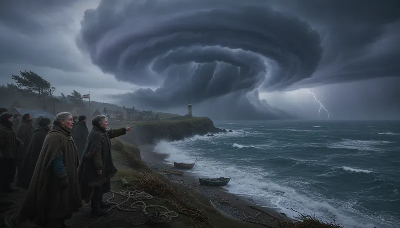 Illustration of prophecy: A prediction about the future.