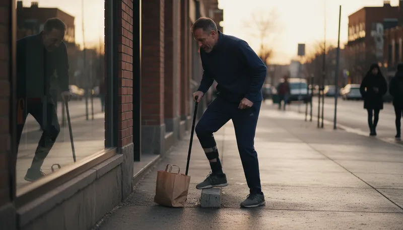 Illustration of impairment: a loss of normal function or ability.