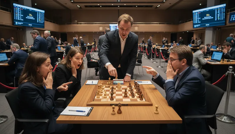 Illustration of carlsen: A world chess champion known for his skill.