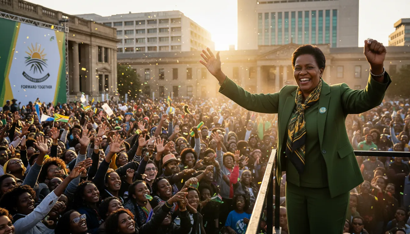 ancのイラスト：African National Congress, a political party in South Africa.