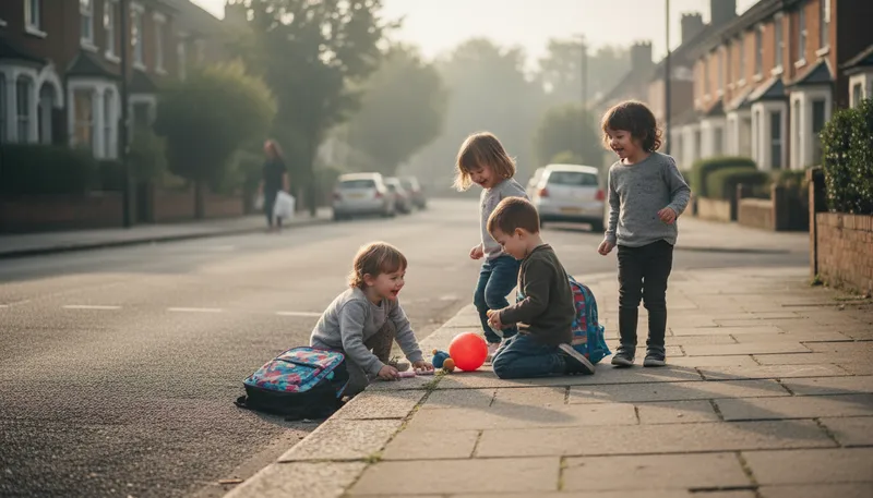 Illustration of kerb: The edge of a sidewalk or road.