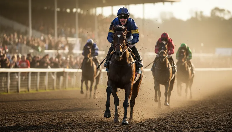 Illustration of don't spare the horses: Go quickly or without holding back.