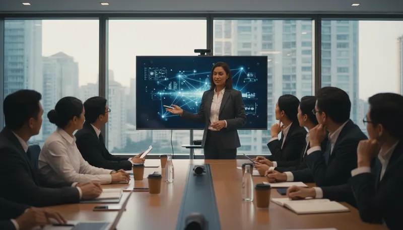 Illustration of cio: Chief Information Officer, oversees technology strategies.