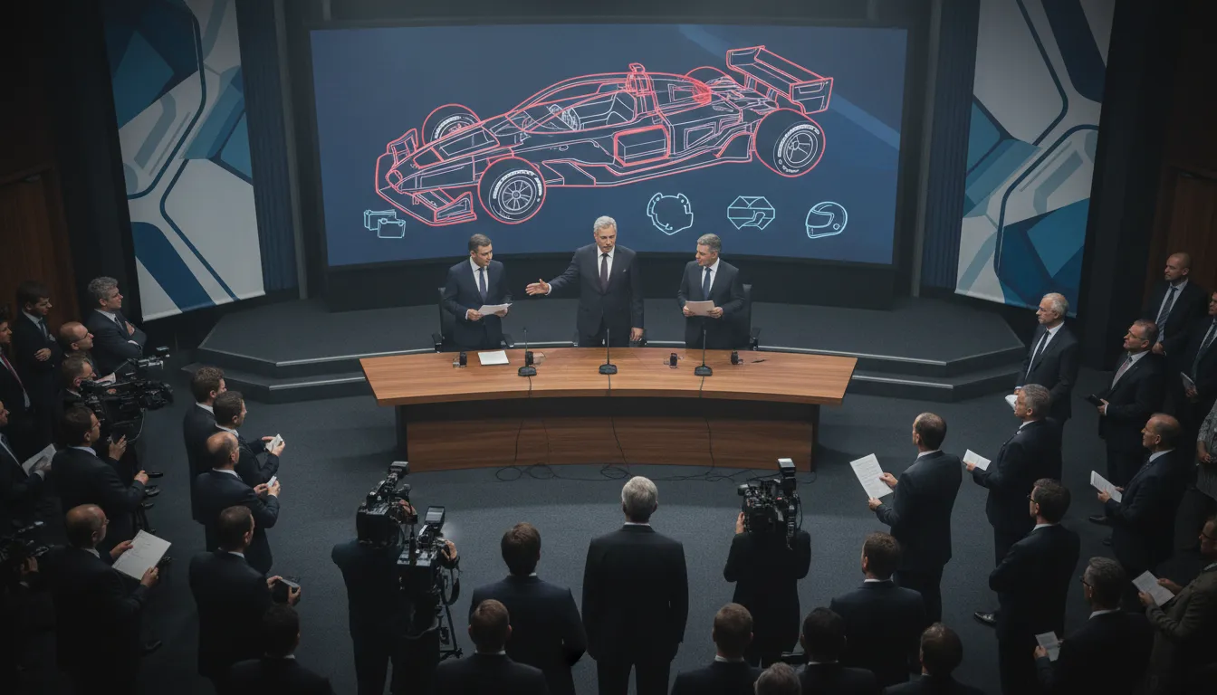 Ilustrasi FIA: an organization for motorsport and racing.