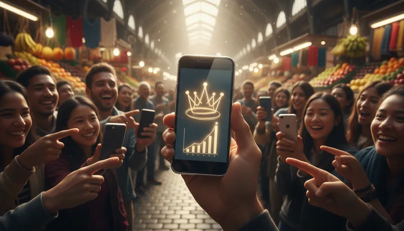 Illustration of reign supreme: To be the most powerful or influential.