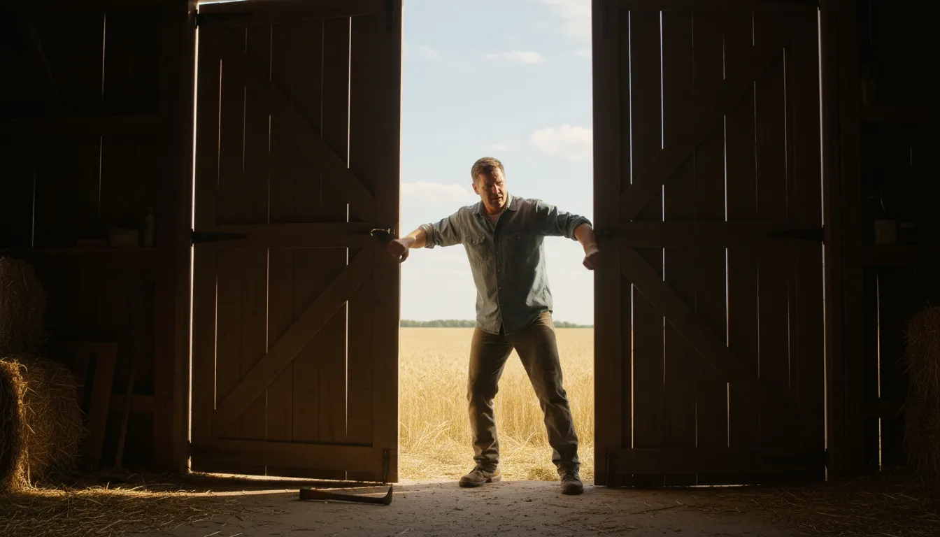 “push against an open door” kelimesinin çizimi: wasting effort on an easy task