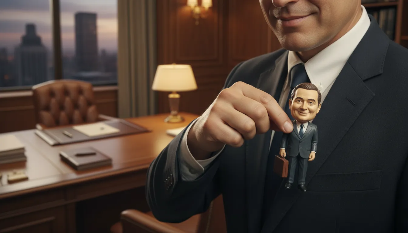 Ilustrasi in one's pocket: To have control over someone or something.