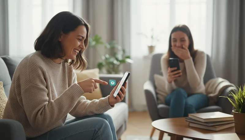 Illustration of kik: A messaging app for chatting with friends.