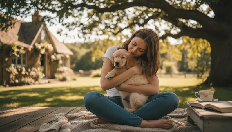 Illustration of tenderly: In a gentle and loving manner.