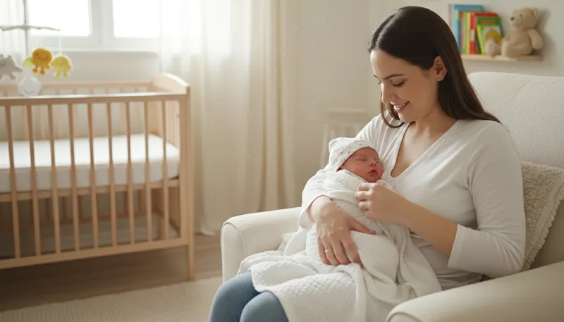 Illustration of swaddling clothes: Clothes for wrapping a newborn baby.