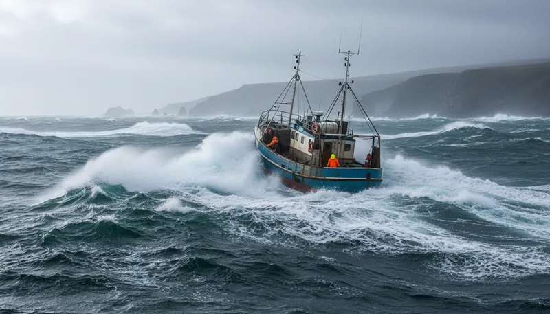 Illustration of choppy: Having rough, uneven surfaces or waves.