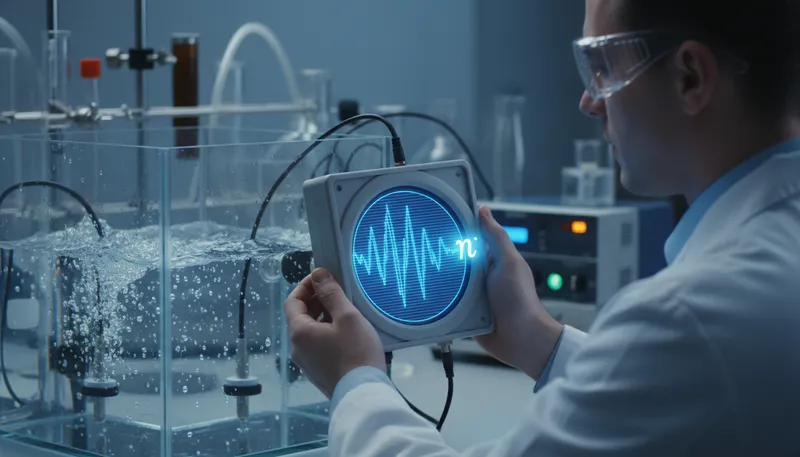 Illustration of nu: symbol for frequency in physics