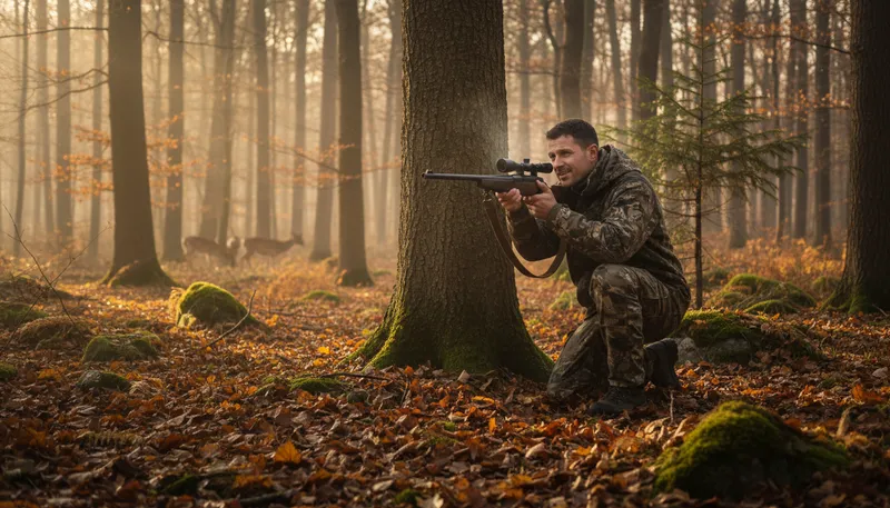 Illustration of camo: Pattern used to blend into surroundings.