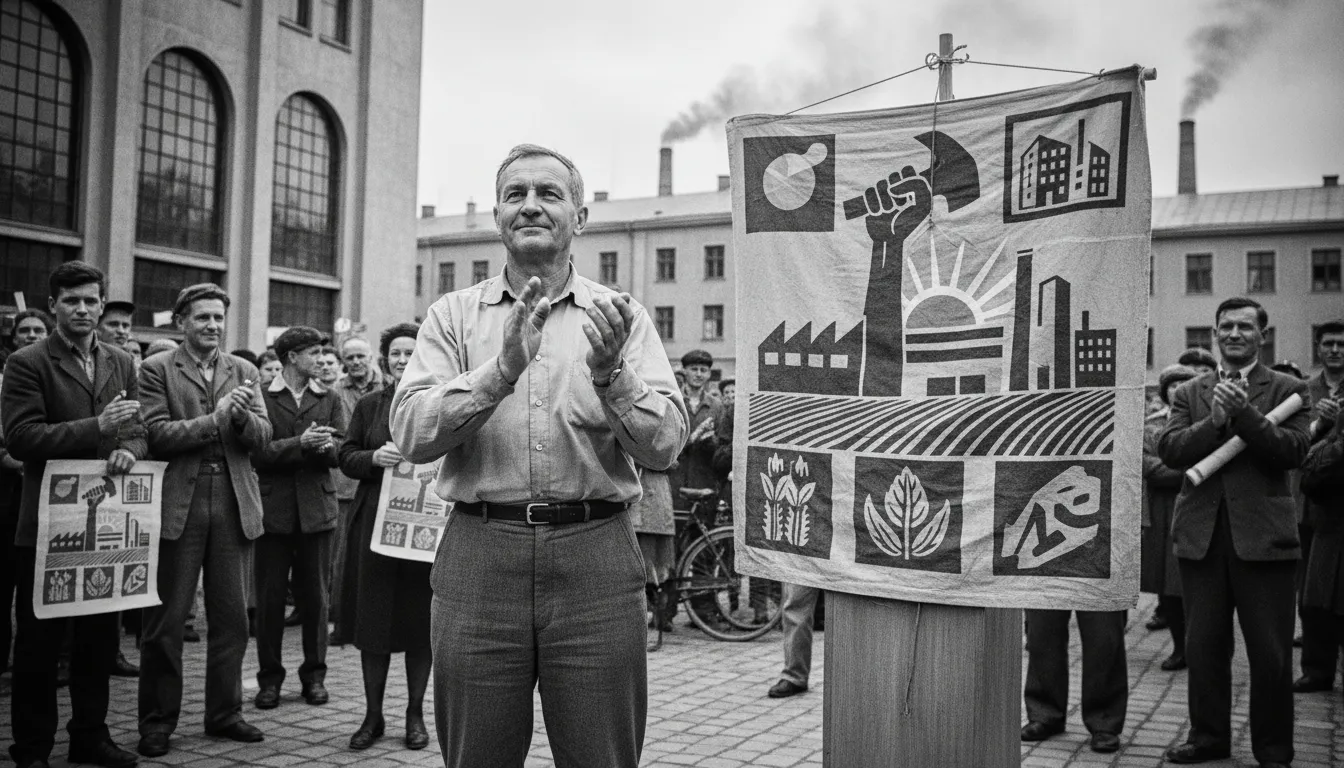 Иллюстрация Stalinist: A follower of Stalin's political beliefs.