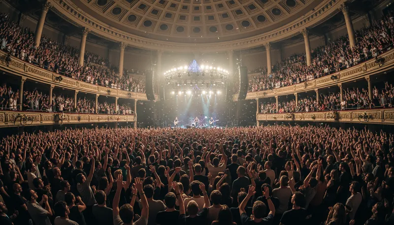 Illustration of packed to the rafters: Completely full or overcrowded.