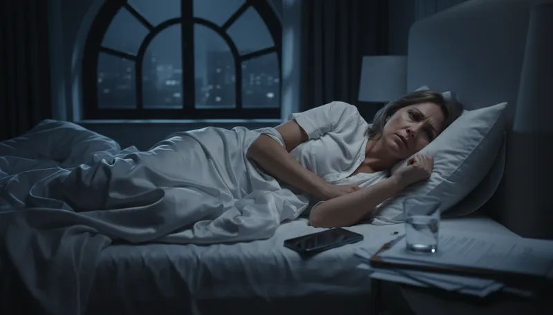 Illustration of how do you sleep at night: question someone's conscience or peace of mind