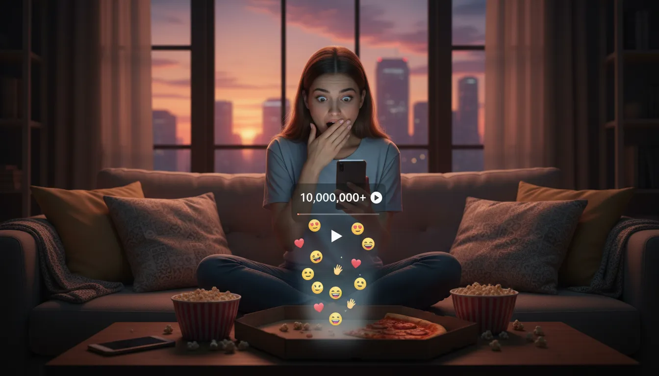Illustration von viral: spreading rapidly across the internet