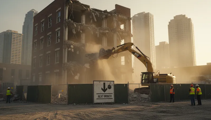 Illustration of raze: To completely destroy or demolish.