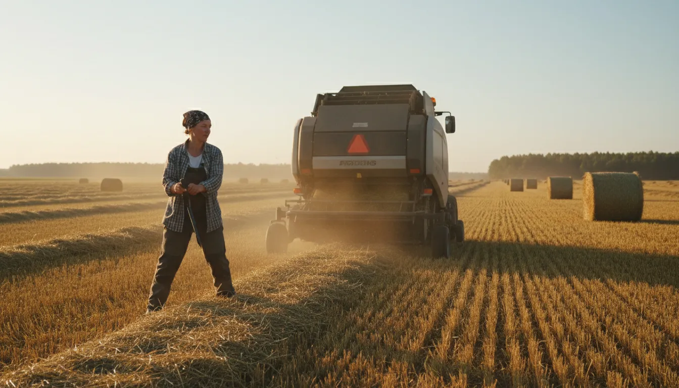 Illustrazione di make hay while the sun shines: take advantage of favorable conditions