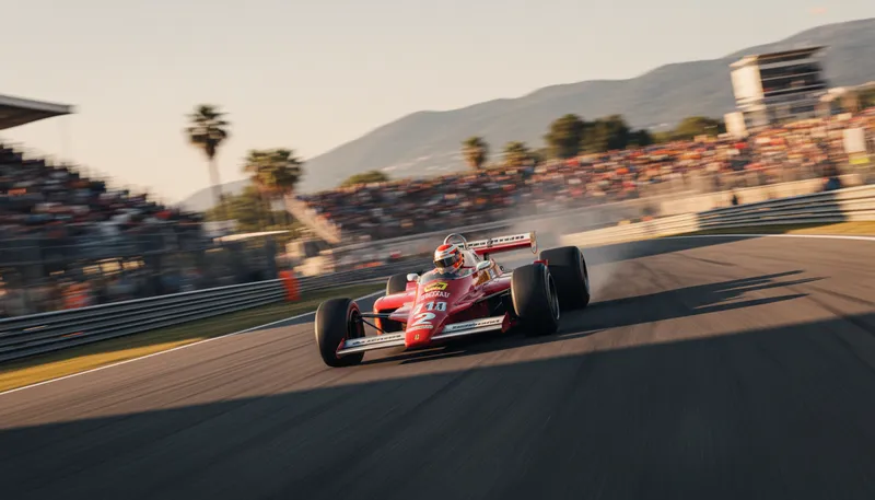 Illustration of lauda: A surname often associated with racing.