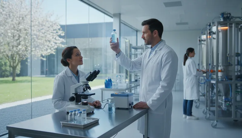 Illustration of biotech: Technology using biological systems for products.