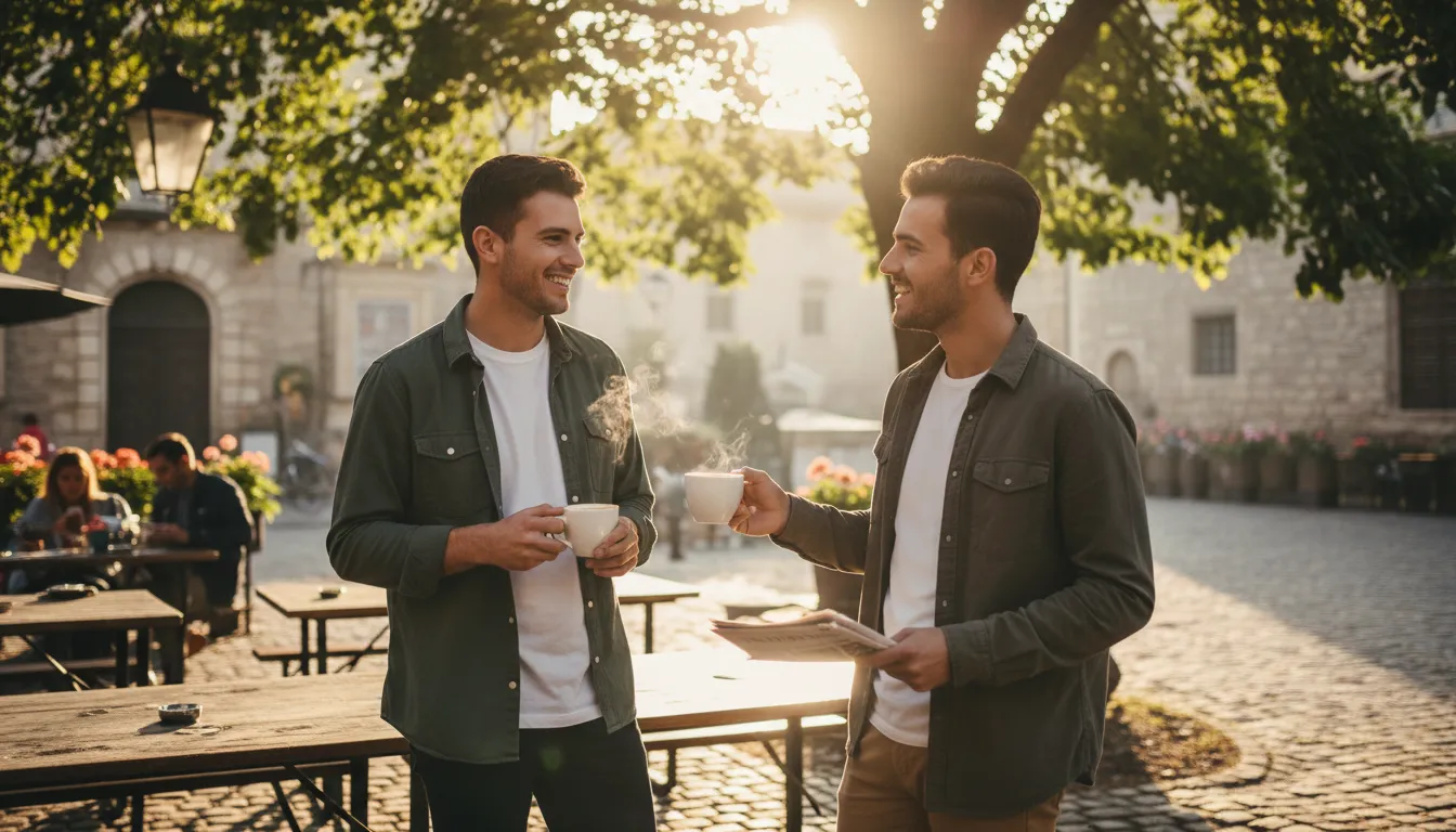 bene lightmans का चित्र: a slang greeting meaning good morning