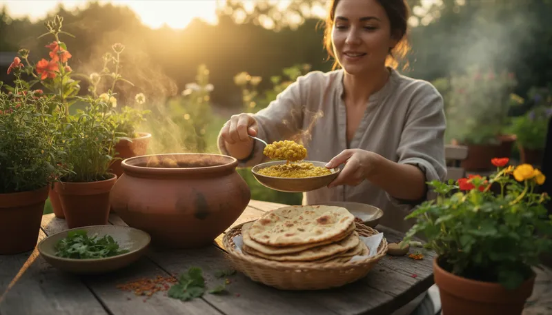 Illustration of dahl: A type of lentil dish or a surname.