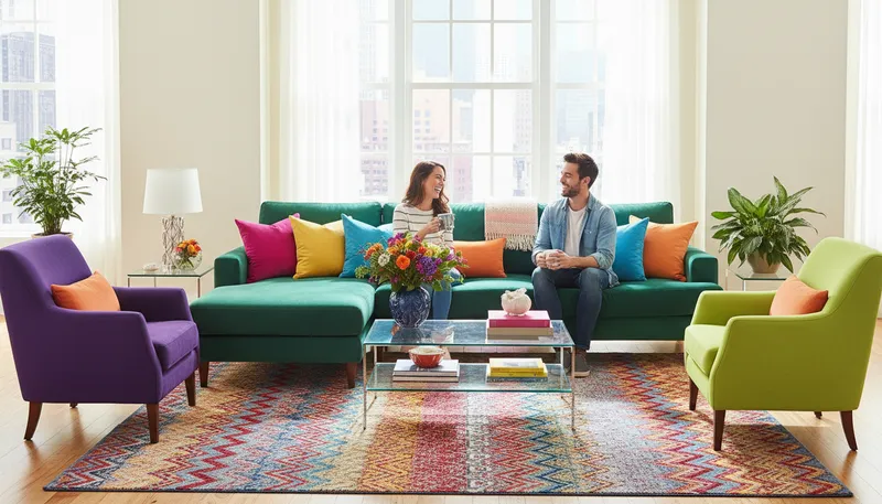 Illustration of furniture: movable objects to support activities in a space